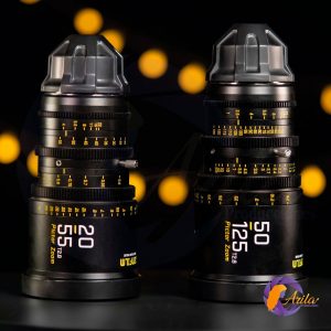 ÓPTICAS DE CINE PICTOR ZOOM. Monturas PL y E Kit ópticas DZOFilm Pictor Zoom 20-55mm y 50-125 mm. Super35. T2.8.