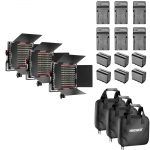 KIT 3 PANELES LED NEEWER 660 BI-COLOR